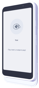 A Stripe S700 card reader showing €90.00